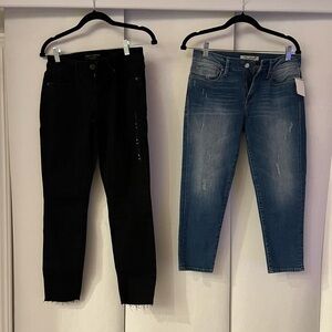 Jeans Bundle Mavi & Luck Brand 2 Pair Size 27 NWT